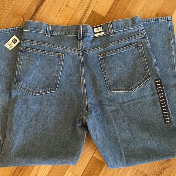 NWT Gap Loose Fit Straight Leg Jeans Size 38x32 - Picture 6 of 13